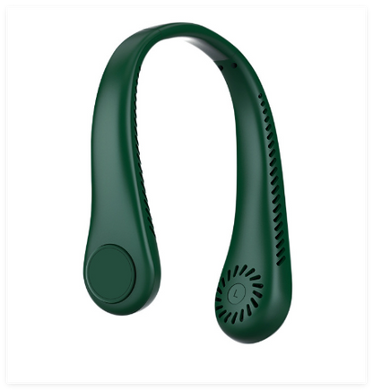 Bladeless Rechargeable Neck Fan – Hands-Free Cooling Anytime