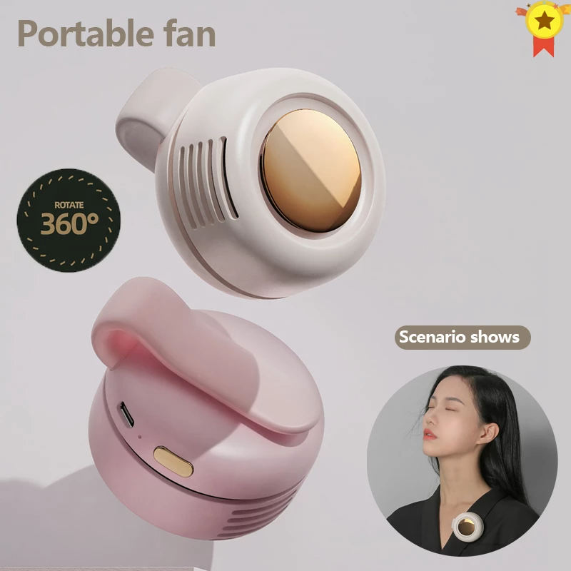 Magnetic Rechargeable Mini Waist Fan – Your Personal Cooling Companion