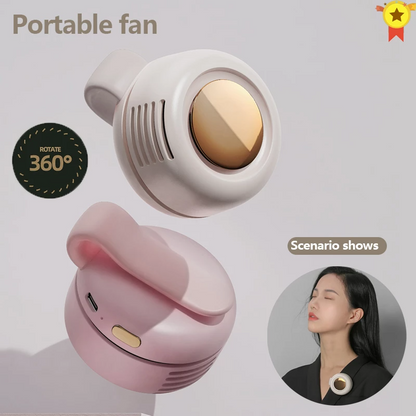 Magnetic Rechargeable Mini Waist Fan – Your Personal Cooling Companion