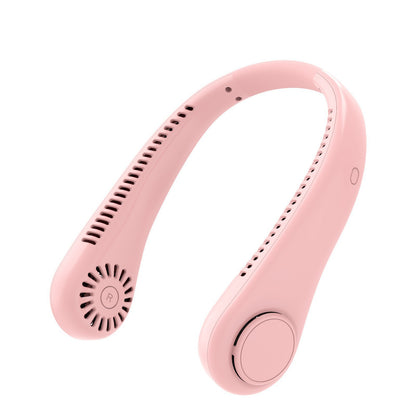 Bladeless Rechargeable Neck Fan – Hands-Free Cooling Anytime