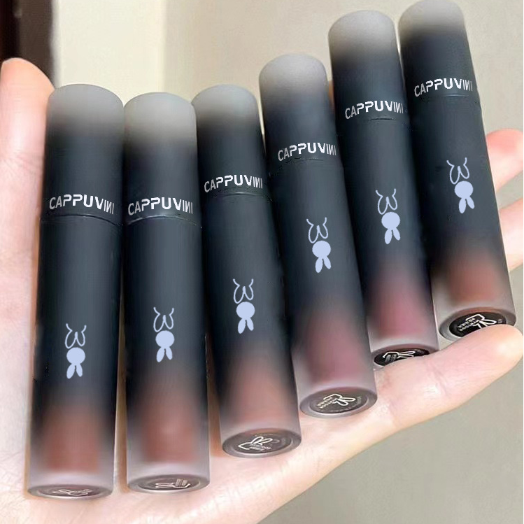 Reverse Macaron Lip Mud - Matte Velvet Lip Gloss